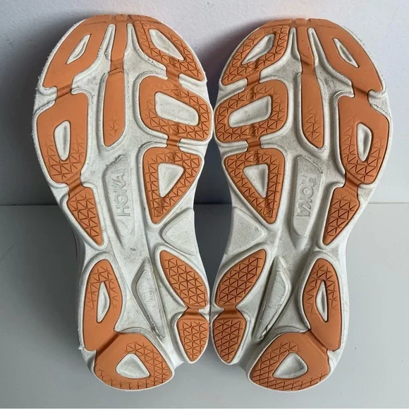 Hoka Bondi 8 Running Shoes Women's Size 10B Blue Pink Sneakers Gym - Picture 8 of 12